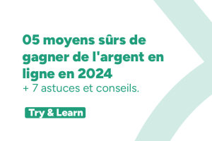 5 méthodes pour gagner de l’argent en ligne en 2024 depuis l'Afrique