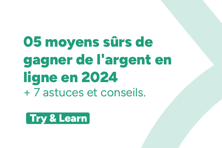 5 méthodes pour gagner de l’argent en ligne en 2024 depuis l'Afrique
