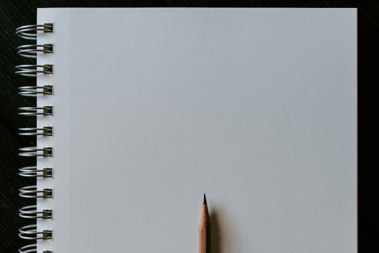 illustration syndrome de la page blanche